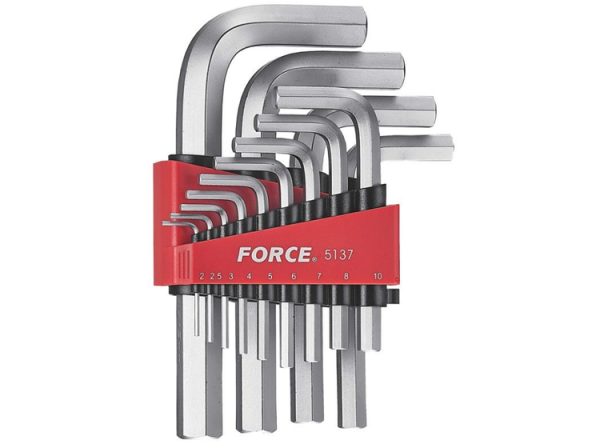 JGO. LLAVES ALLEN 2.0 A 19 MM. 13 PZAS  (5137) - FORCE