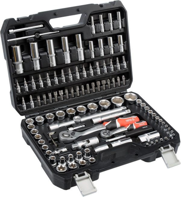 JUEGO DE DADOS 1/2 - 1/4 108 PIEZAS  YT-38791 - YATO