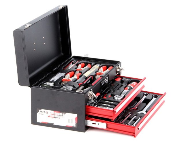 CAJA DE HERRAMIENTAS C/HERRAMIENTAS 80PCS - YATO