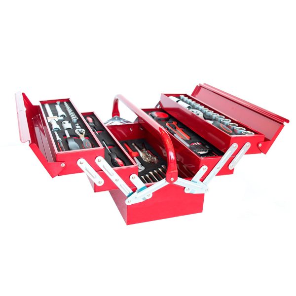 CAJA de HERRAMIENTAS ABATIBLE 88 piezas TORIN