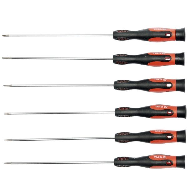 JUEGO DESTORNILLADORES BLISTER 6 PCS YT-2575 YATO