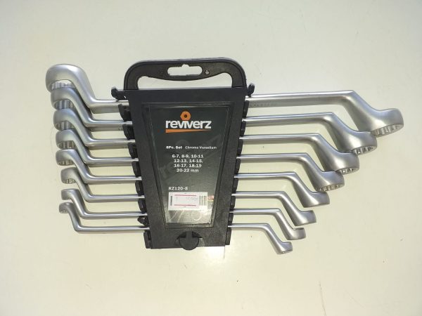 JUEGO DE LLAVE CORONA 6-22 MM 8PCS RZ120-8 REVIVERZ