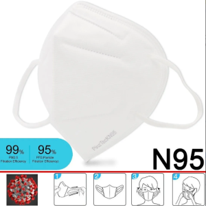 MASCARILLA KN95 C/BLANCA CERTIFICADA - GENERICO