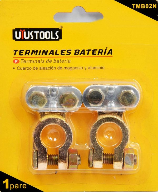TERMINAL DE BATERIA TIPO NORMAL 2PCS - UYUSTOOLS