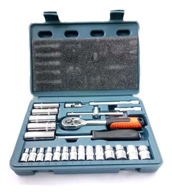 SET DE DADO C/CHICHARRA 25PCS 1/4 CM-DA1025 - CROWNMAN