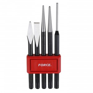 JGO. BOTADORES PUNTOS Y CINCELES 5 PZAS (5054) - FORCE