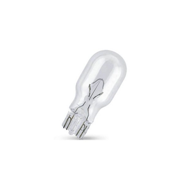 AMPOLLETA COLA PEZ 12V 5W T10 TRANSP. - LIMA
