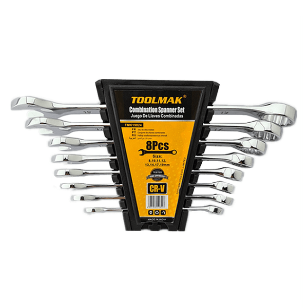 JUEGO DE LLAVES PUNTA CORONA 8 PCS - TOOLMAK