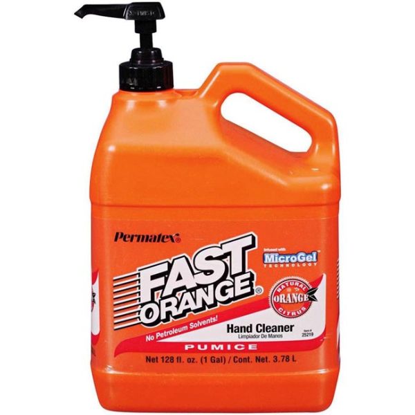LIMPIADOR DE MANOS FAST ORANGE 1GL. (25218) - PERMATEX