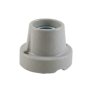 PORTALAMPARA BASE RECTA PORCELANA E27 - REMA