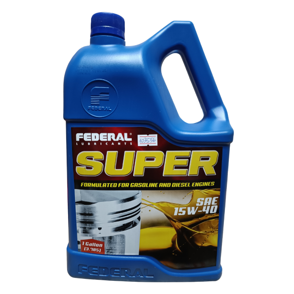 ACEITE 15W 40 GALON  API SL/CH-4 - FEDERAL