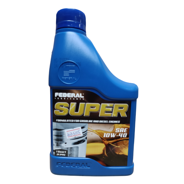 ACEITE 10W 40 946ML API SL/CH-4 - FEDERAL