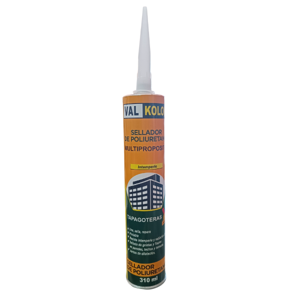 SELLADOR POLIURETANO 310 ML NEGRO - VALKOLOR