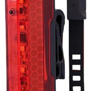 LUZ LED DE BICICLETA RECARGBLE USB 50LM C/ROJO - CHINA