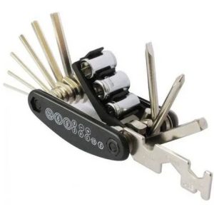 MULTIHERRAMIENTA CICLISMO 15 EN 1 LLAVES ALLEN - GENERICO