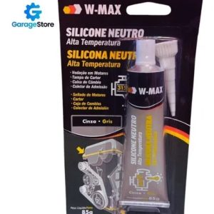 SILICONA ALTA TEMP. GRIS W-MAX 85GR - WURTH