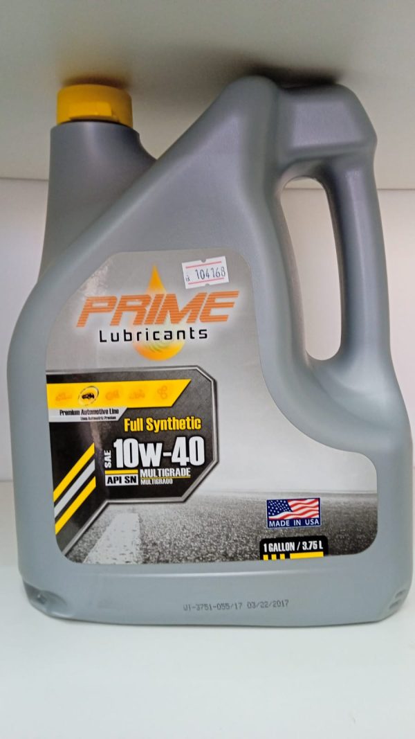 ACEITE 10W-40 FULL SINTETICO MULTIGRAD0 - PRIME