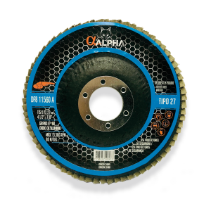 DISCO FLAP 4 1/2 A60 MADERA/FIERRO - ALPHA PRO