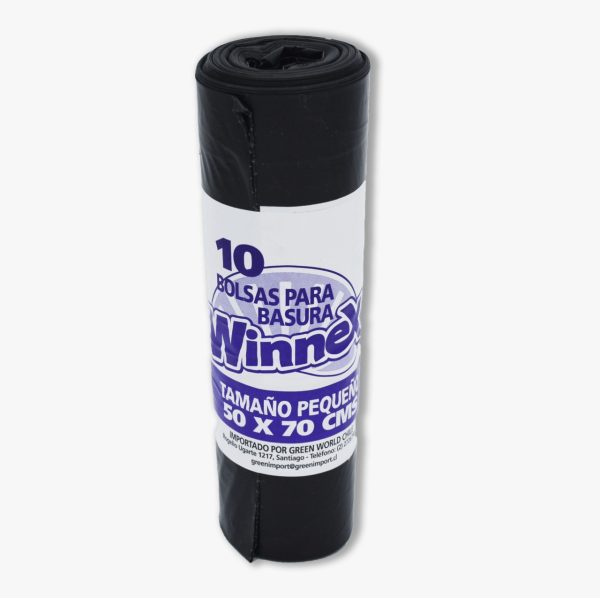 BOLSA DE BASURA  50X70 10 UND. ALTA RESISTENCIA - WINNEX
