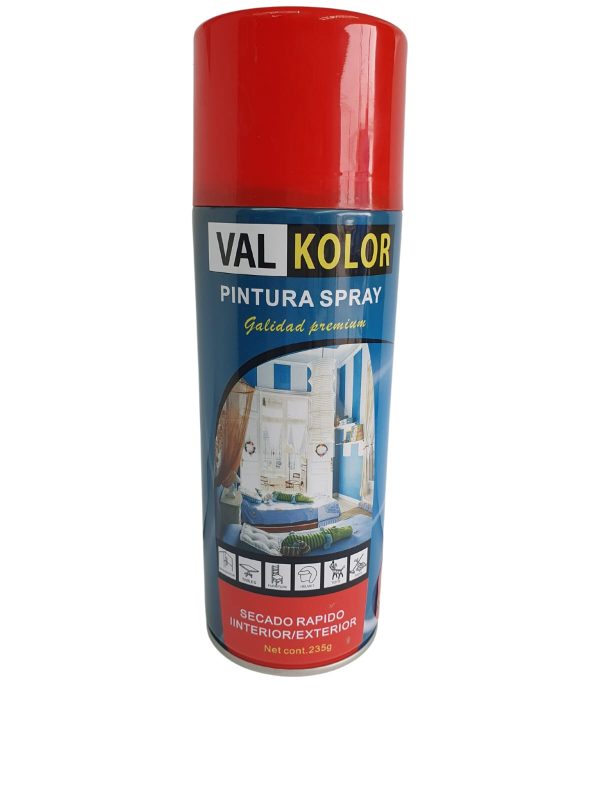 PINTURA ROJO VIVO SPRAY - VALKOLOR
