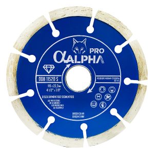 DISCO DIAMANTADO SEGMENTADO 4 1/2 - ALPHA PRO