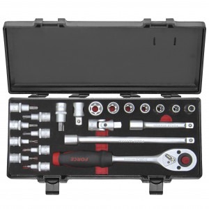 JGO. DADOS TORX M/H DE 21 PZAS. (4221) - FORCE