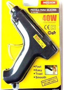 PISTOLA PARA SILICONA 40W - INOXCROMO