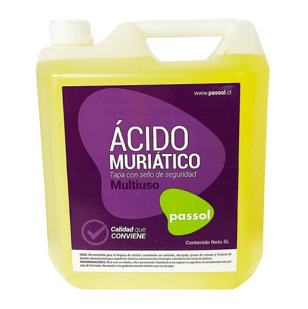 ACIDO MURIATICO 5LT - PASSOL