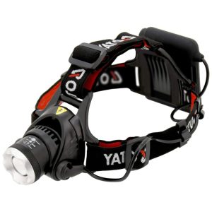 LINTERNA DE CABEZA CON ZOOM 3W - YATO