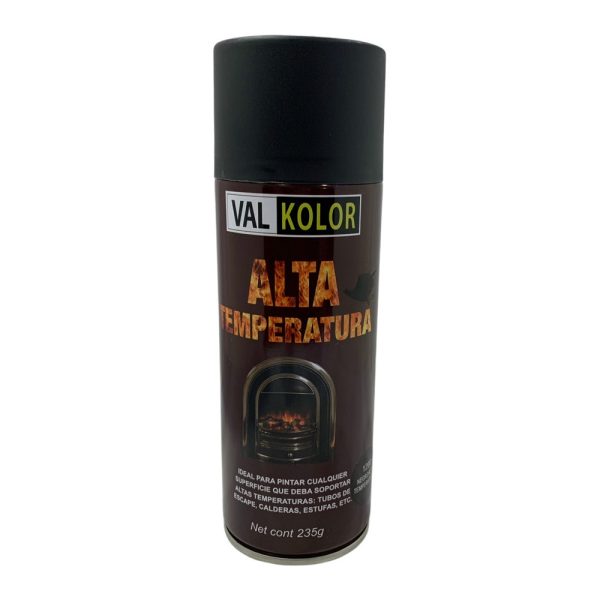 SPRAY NEGRO ALTA TEMPERATURA - VALKOLOR