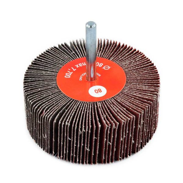 MINI RUEDA DE LIJA 40 X 20 MM 6MM GR 80 - WURTH