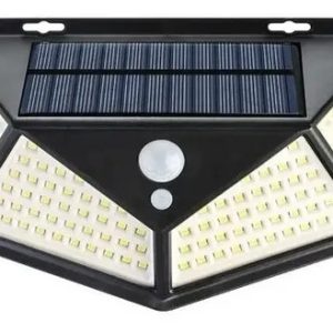 FOCO SOLAR 100 LED EXTERIOR C/SENSOR MOVIMIENTO - GENERICO