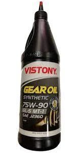 ACEITE TRANSMISION MECANICA API GL-4 SAE 75W 90 SINT. 1L- VISTONY