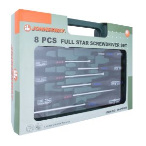 JUEGO DESTORNILLADORES 8 PIEZAS D04PP08S - JONNESWAY