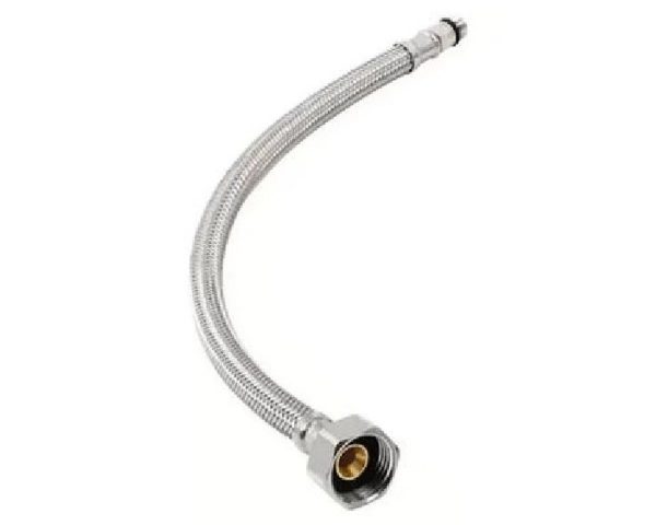 FLEXIBLE  METÃLICO P/ MONOBLOCK 1/2Â¨A M10 HI-HE 40 CM - HFULL
