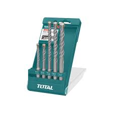 KIT SET JUEGO BROCAS PARA CONCRETO 5 PIEZAS - TOTAL