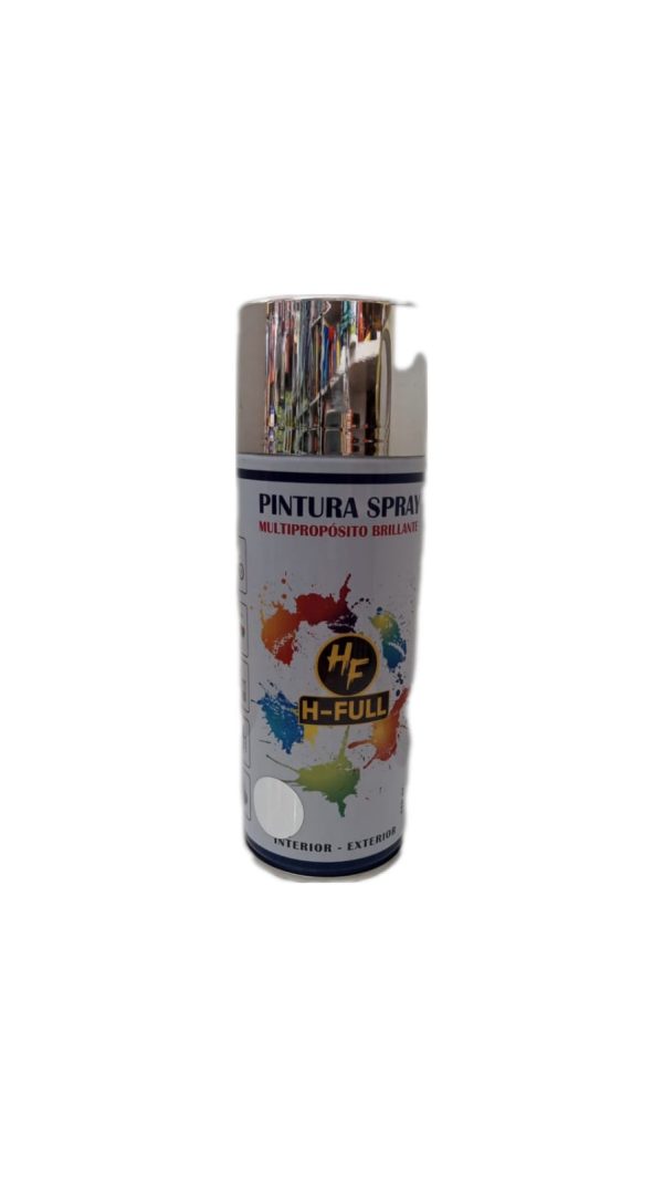 SPRAY  CROMO PLATEADO BRILLANTE  400ML - BRM
