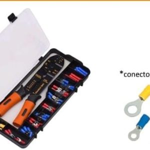 CRIMPEADORA CON TERMINALES - HARDEN