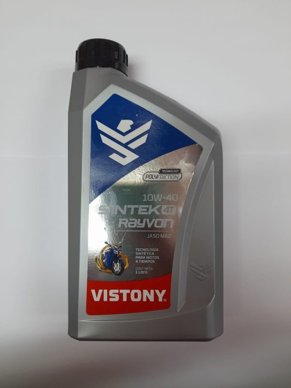 FRA SINTEK OIL RAYVON 4T SAE 10W40 JASO MA2 DE 1L - VISTONY