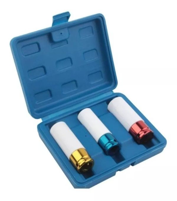 SET DADO P/LLANTA 3 PIEZAS 1/2 17MM 19MM 21MM - GENERICO