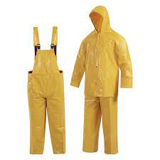 TRAJE IMPERMEABLE 0,35MM TALLA L JARDINERA/CHAQUETA - GENERICO