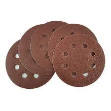 SET 5 LIJAS PARA PULIR 115 MM VELCRO - TOOLMAK