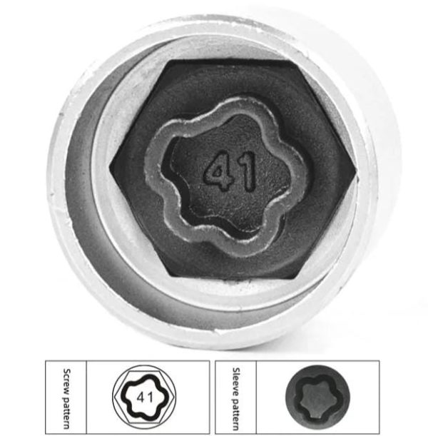 DADO TUERCA SEGURIDAD P/BMW 041A - GENERICO
