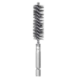 CEPILLO 10MM ALAMBRE ACERO INOXIDABLE P/TUBO REMOVEDOR OXIDO PINTURA - GENERICO