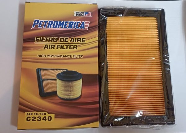 FILTRO AIRE C2340 NISSAN TIIDA 1.6, 1.8 07->,VERSA ->11, MARCH 12-14 N° 16546-ED500  - PETROMERICA