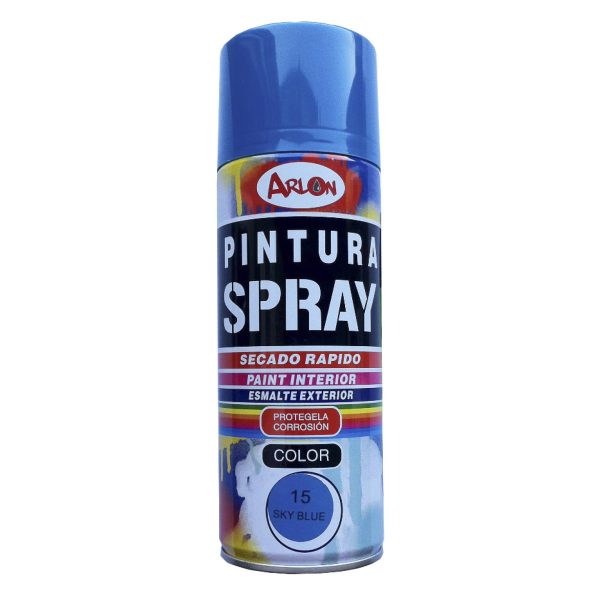 PINTURA AEROSOL 400 ML AZUL CIELO - ARLON