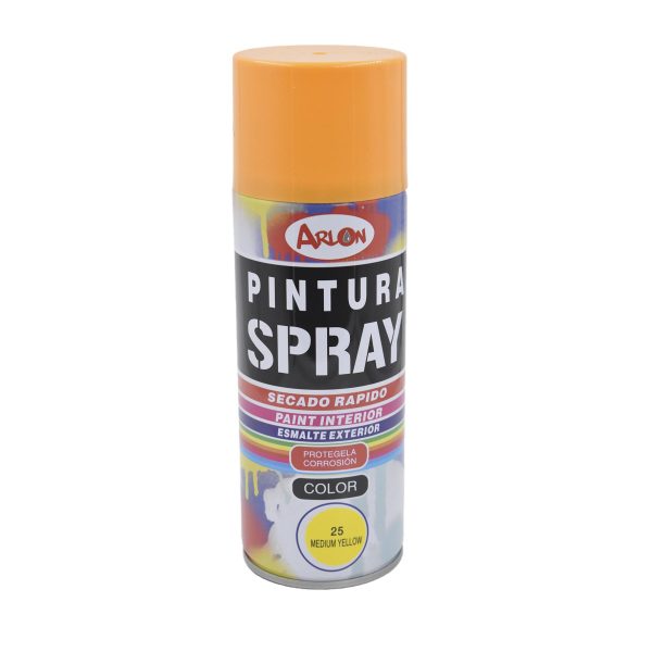 PINTURA AEROSOL 400 ML AMARILLO - ARLON