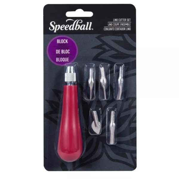 KIT GUBIAS 1 MANGO Y CORTADORES P/LINOLEO - SPEEDBALL