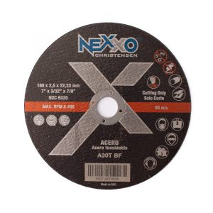 DISCO DE CORTE METAL  7 X 1.6 MM A. INOXIDABLE- NEXO RETAIL