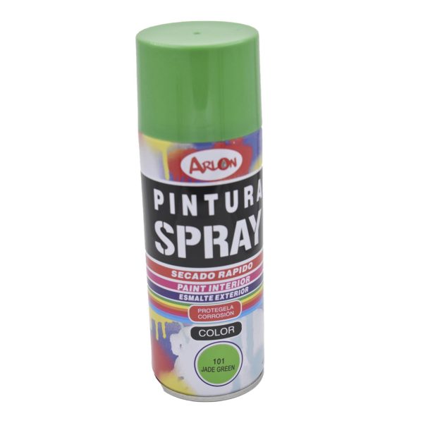 PINTURA AEROSOL 400 ML VERDE JADE CLARO - ARLON